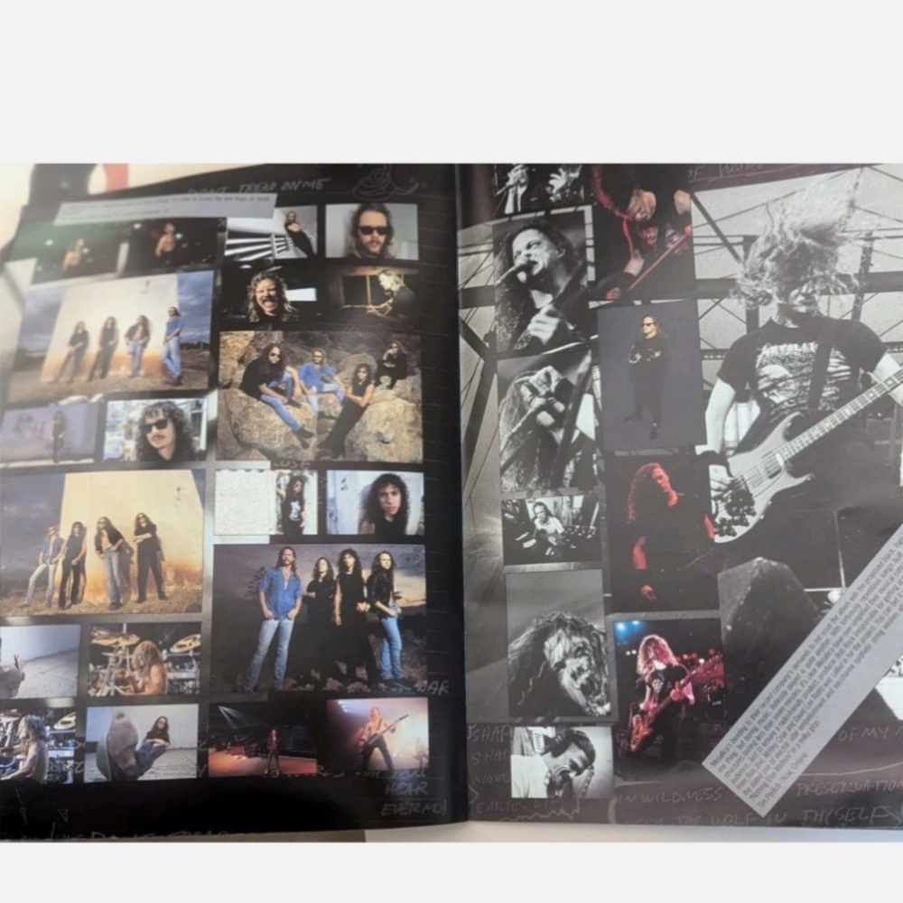 Metallica Wherever I May Roam Tour Program Book and concert ticket.  RARE